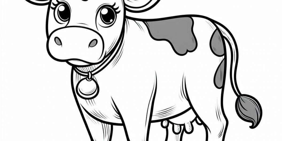 Adorable Cow Coloring Pages for Endless Fun and Creativity