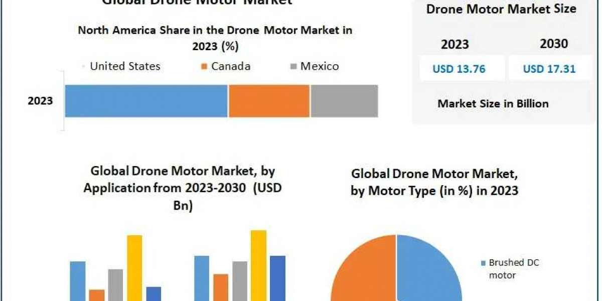 Drone Motor Market Share, Overview, Key Trends and Regional Outlook 2030