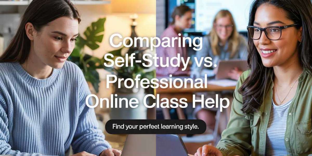 Comparing Self-Study vs. Professional Online Class Help