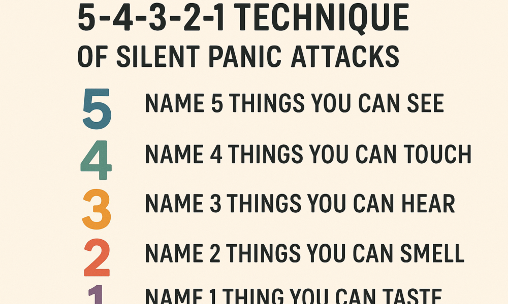 How the 5-4-3-2-1 Method Can Calm Silent Panic Attacks