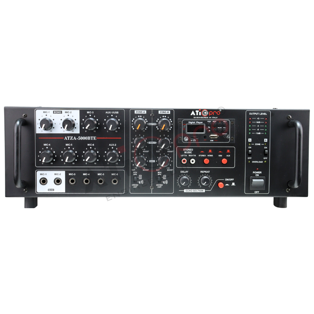 All-in-One Sound Solution with ATZA 5000 BTE PA Amplifier