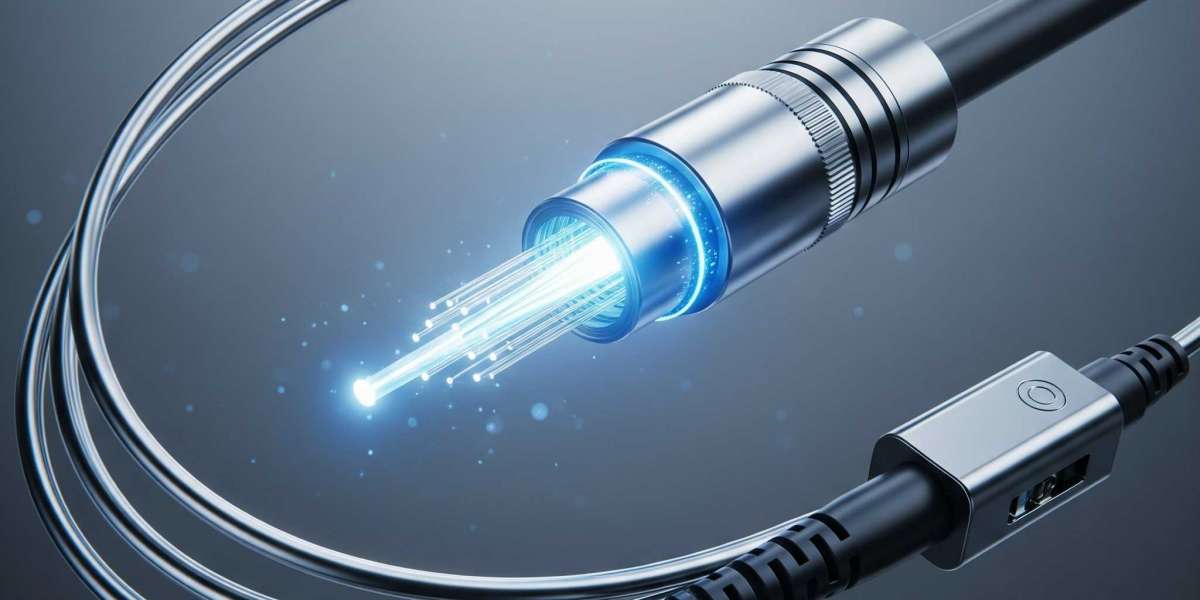 What is the greatest benefit of fiber optic cable?