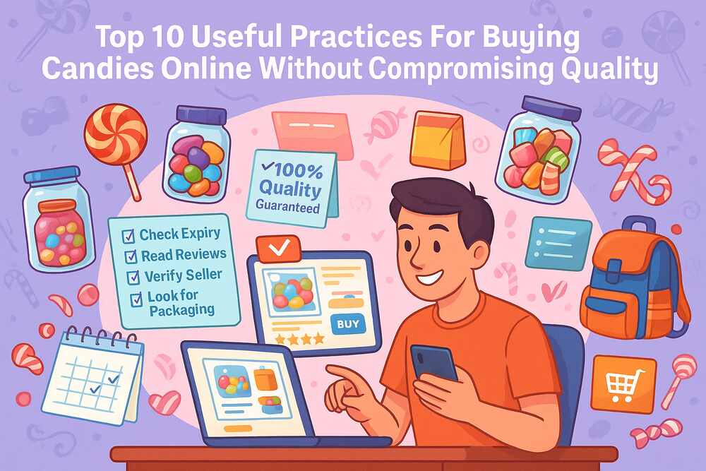 Top 10 Useful Practices For Buying Candies Online Without Compromising Quality