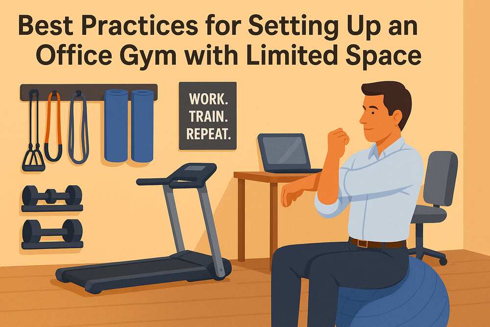 What are some best practices for setting up an office gym with limited space? - InsideTechie