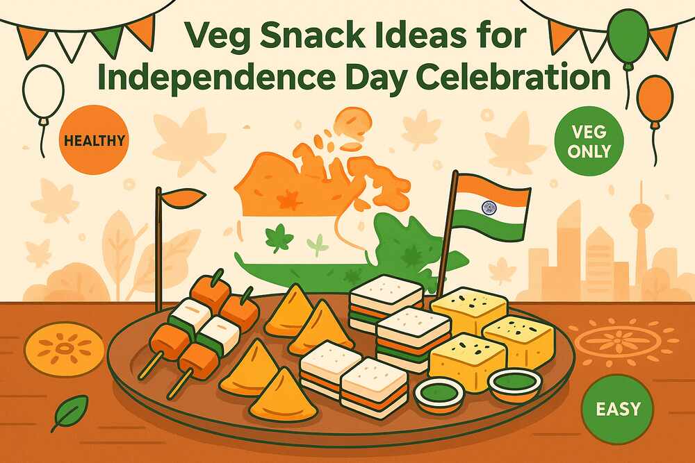 What Are Some Veg Snack Ideas for Independence Day Celebration? - InsideTechie