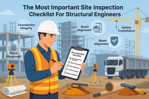 The Most Important Site Inspection Checklist For Structural Engineers Article - ArticleTed -  News and Articles