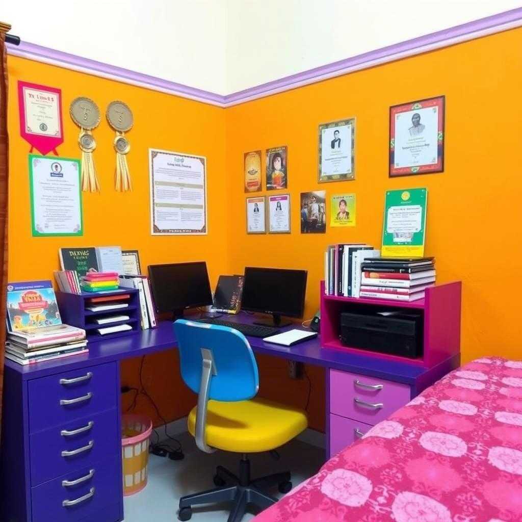 Home Tuition Set up for student home.