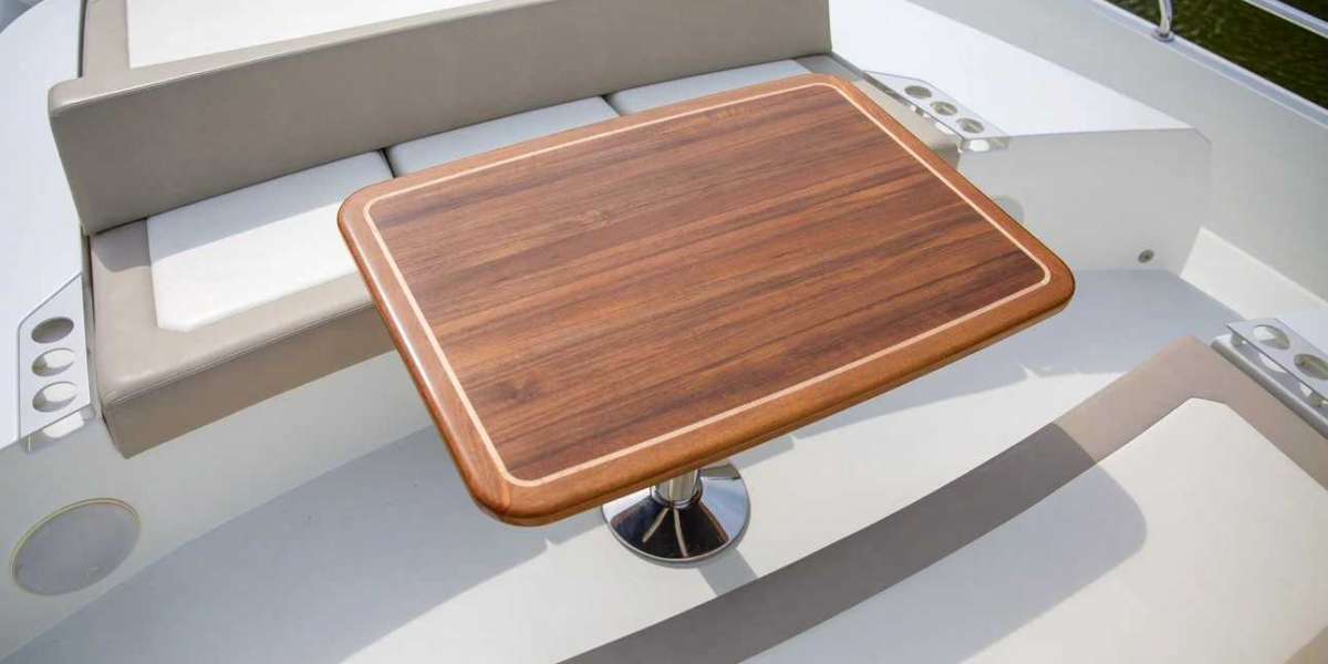 Space-Saving Table Designs for Small Yacht Interiors