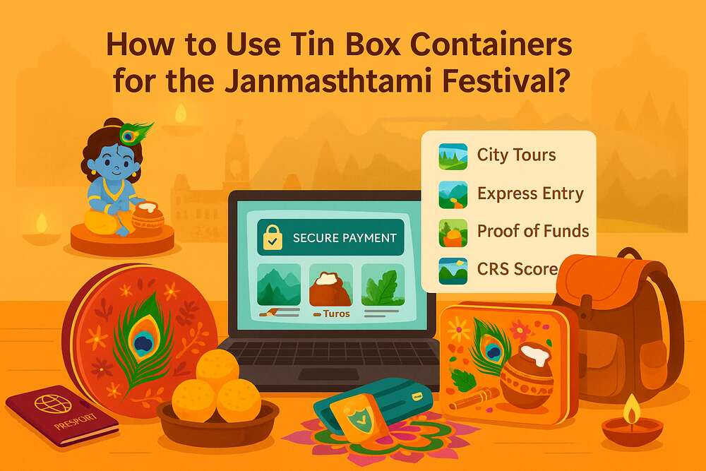 How to Use Tin Box Containers for the Janmashtami Festival? - InsideTechie