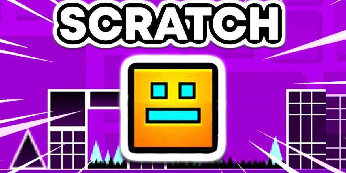 Geometry Dash Scratch is challenging gameplay
