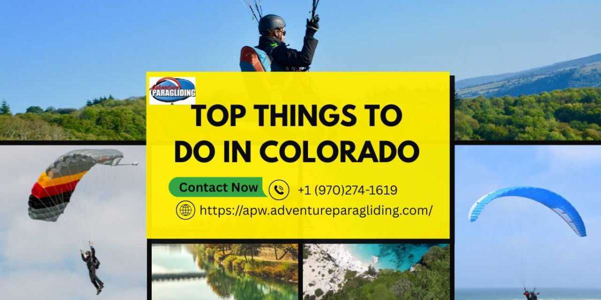 Top Things to Do in Colorado for Outdoor Lovers | Adventure Paragliding