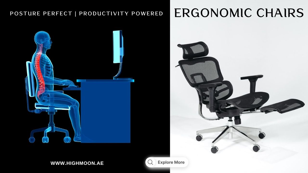 Ergonomic Chairs | Buy Office Chairs Dubai | Highmoon