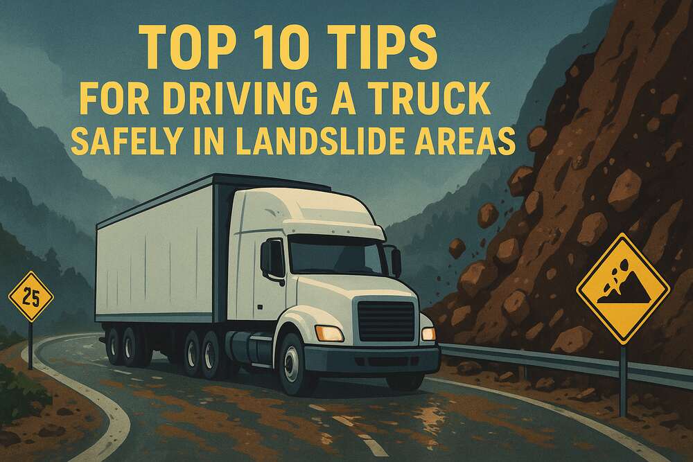Top 10 Tips for Driving a Truck Safely in Landslide Areas