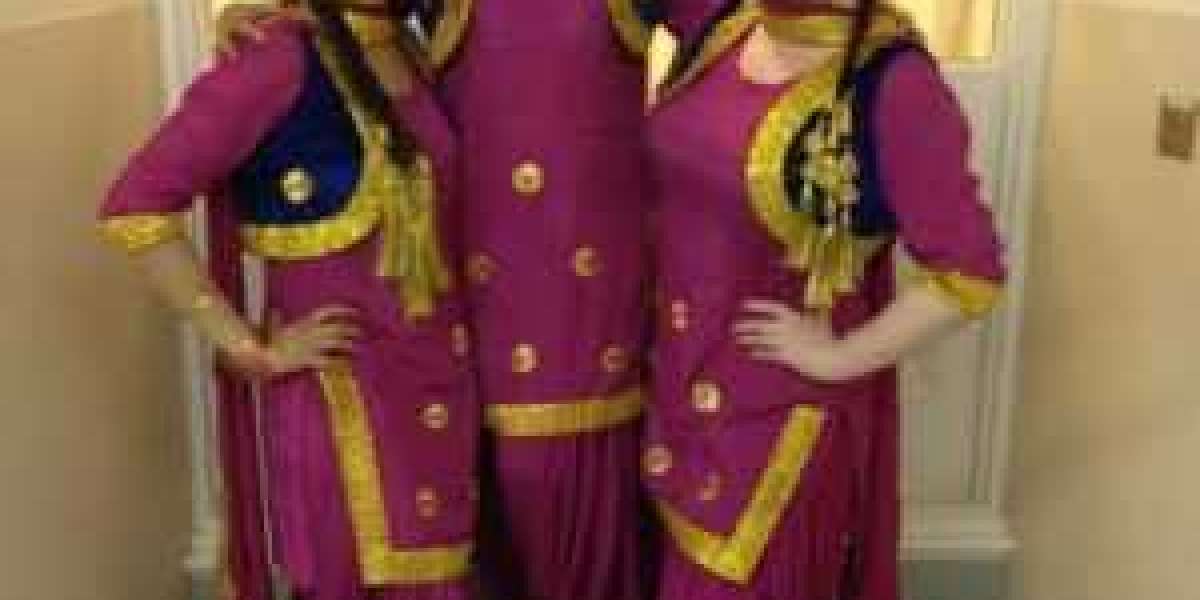 Traditional Bhangra Outfit Collection by Bharatnatyamworld: Celebrate Punjab’s Vibrant Spirit