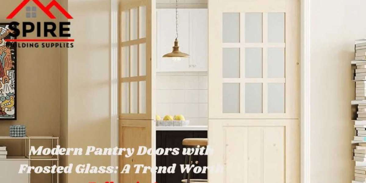 Modern Pantry Doors with Frosted Glass: A Trend Worth Following
