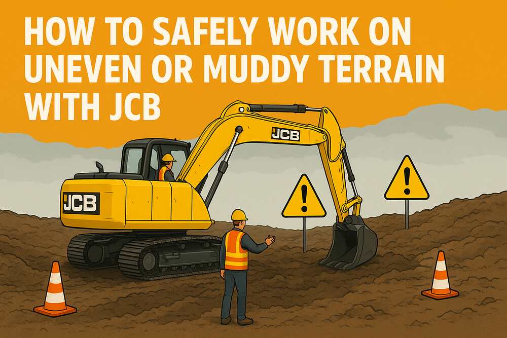 How to safely work on uneven or muddy terrain with JCB? - InsideTechie