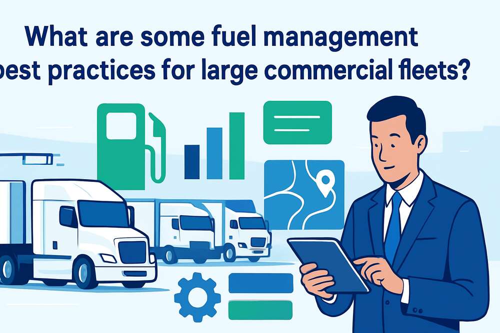What are some fuel management best practices for large commercial fleets? - Spiritual Dreaming