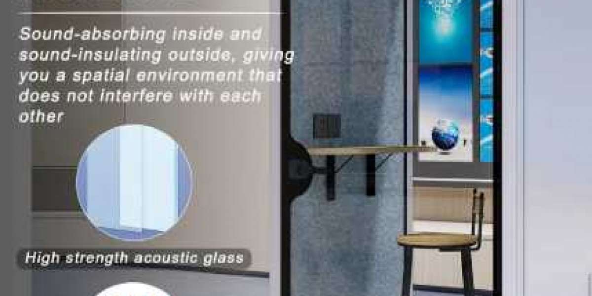 Privacy office isolation pod: the ultimate workspace solution under mixed office mode