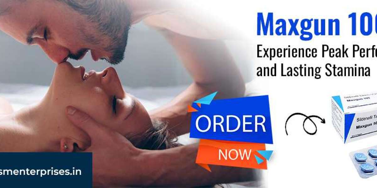 Buy Maxgun 100mg (Sildenafil Citrate) Tablets | Male Enhance Tablets | 50% Discount